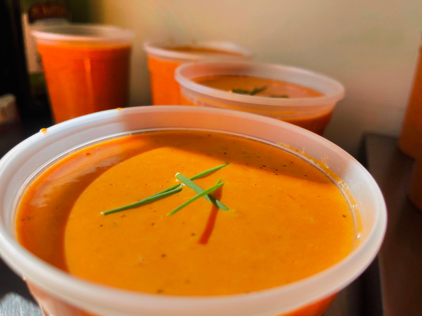 THAI CARROT & COCONUT w/ LEMONGRASS (V) (GF)