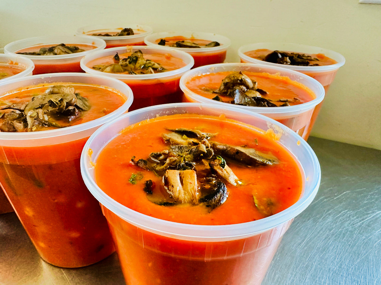 TOMATO SAGE & CHICKPEA SOUP (V) (GF)