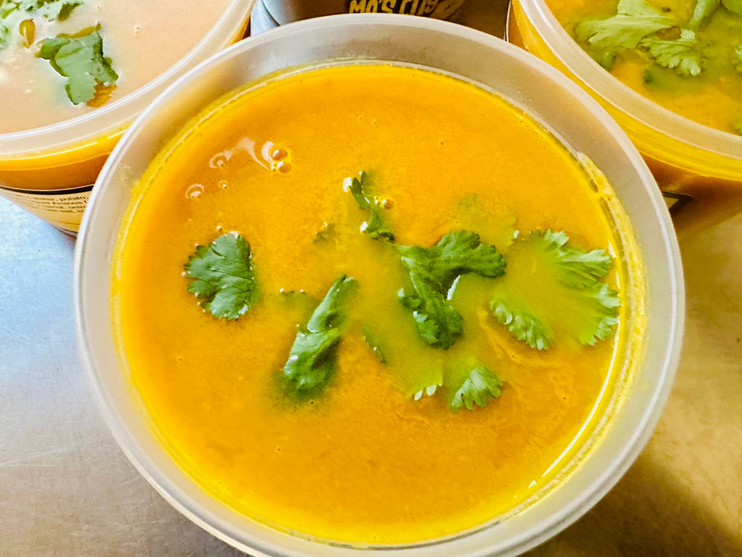 COCONUT RED LENTIL SOUP