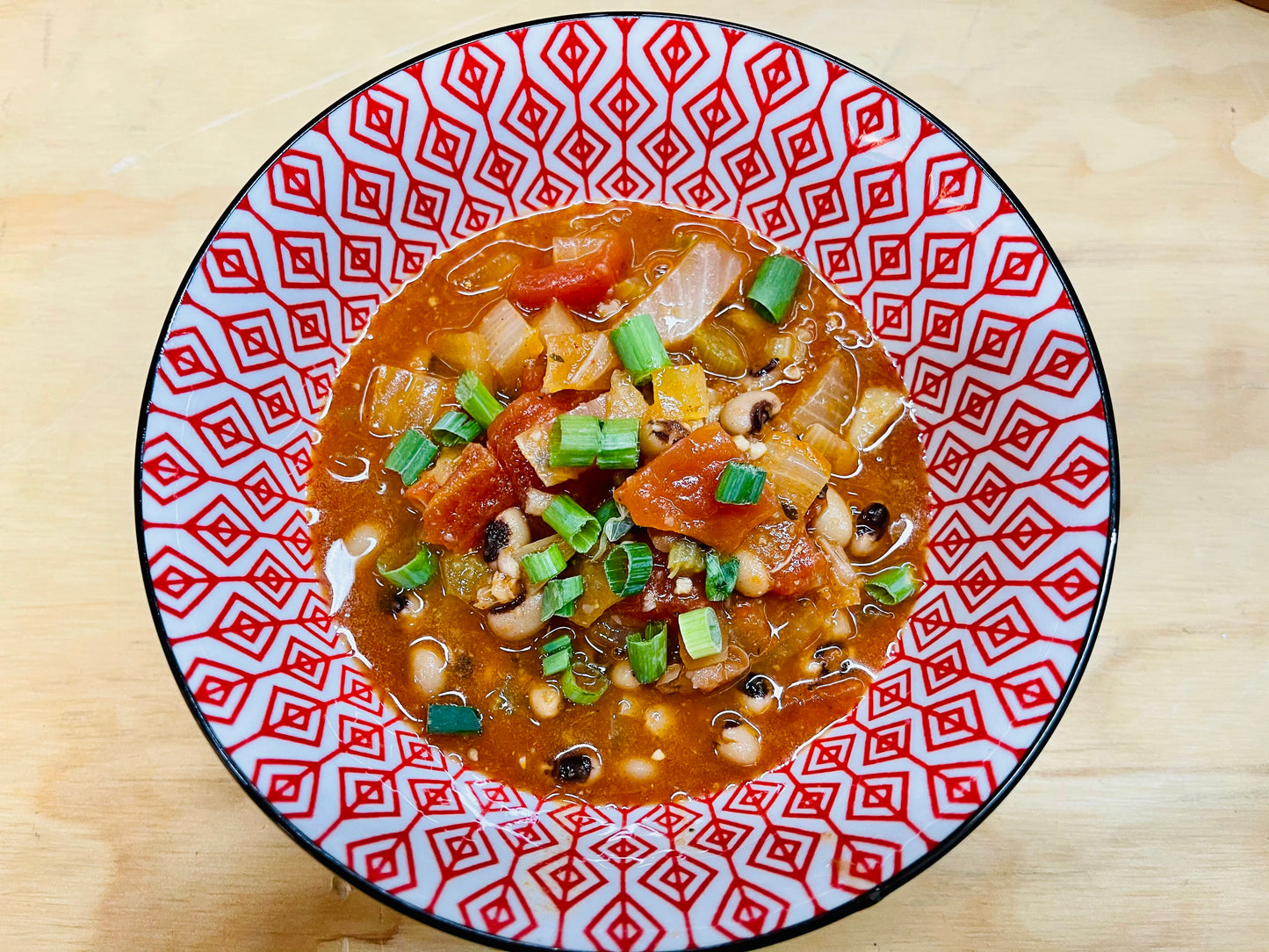 HOPPIN’ JOHNS SOUP (V) (GF)