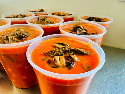TOMATO SAGE & CHICKPEA SOUP (V) (GF)