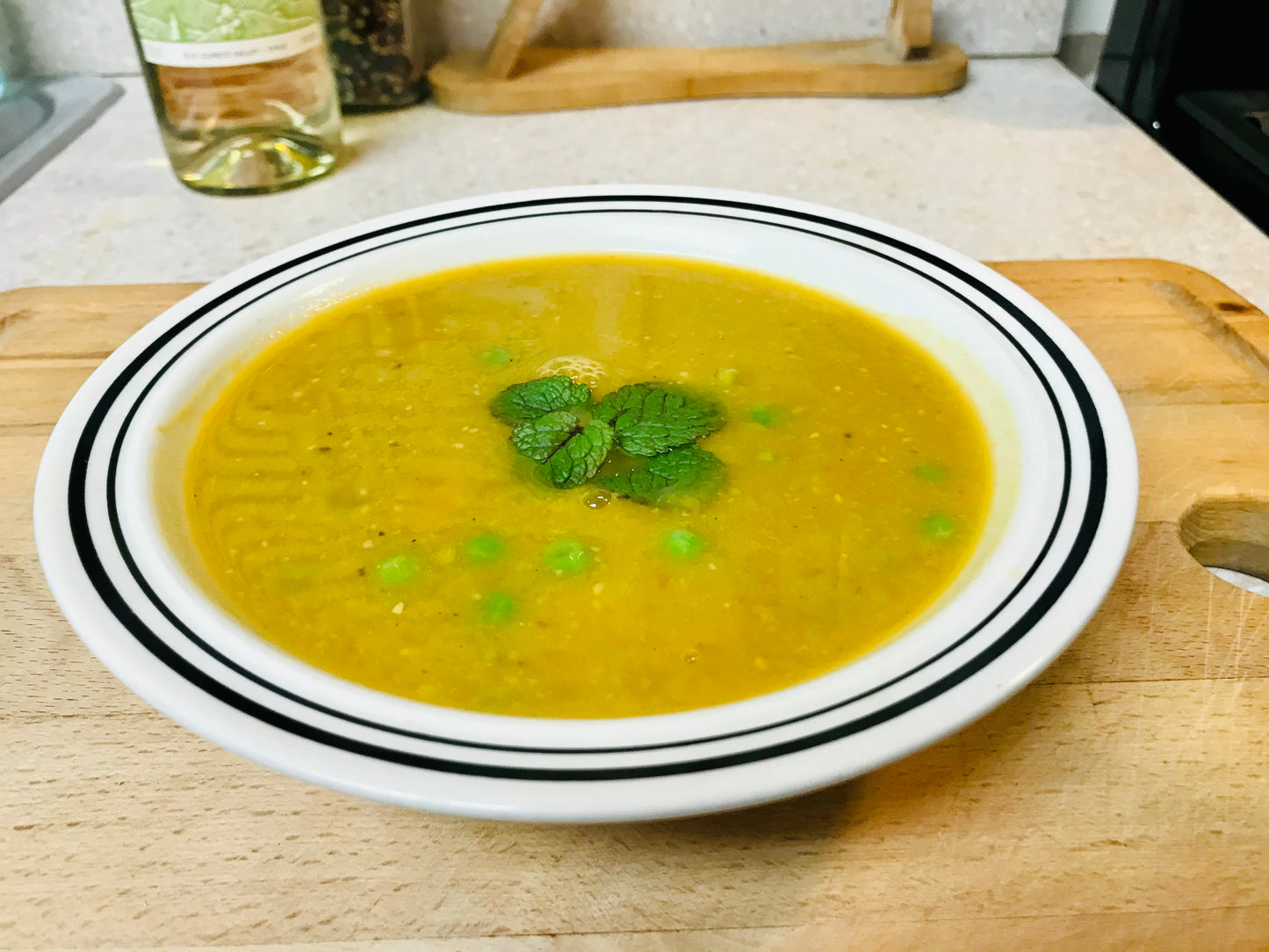 EAST AFRICAN SWEET PEA SOUP