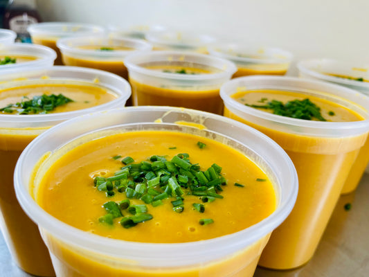 GINGER CARROT BISQUE SOUP