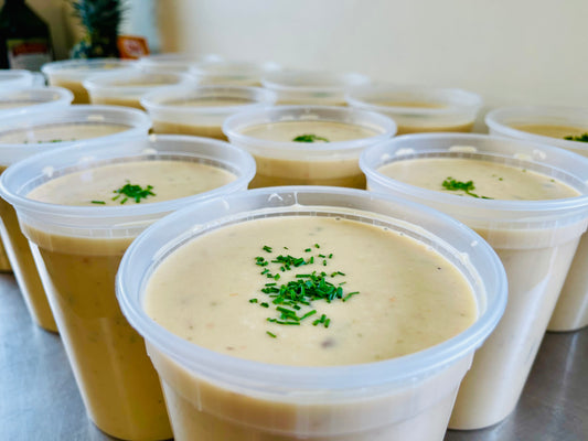 POTATO LEEK SOUP (VEG) (GF)