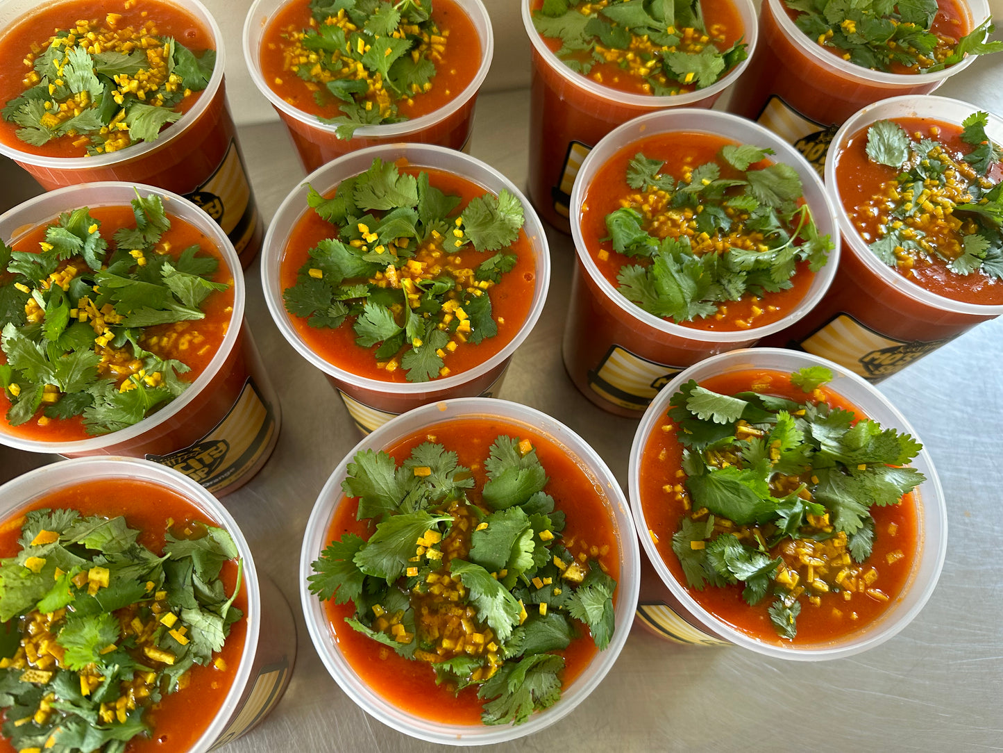 TOMATO & ORANGE SOUP (V) (GF)