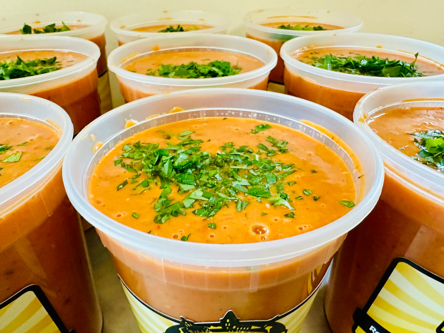 SUMMER TOMATO SOUP (V) (GF)