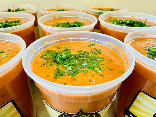 SUMMER TOMATO SOUP (V) (GF)