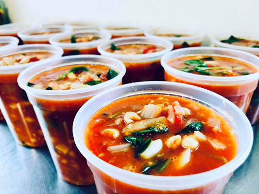 SMOKEY TOMATO & WHITE BEAN SOUP